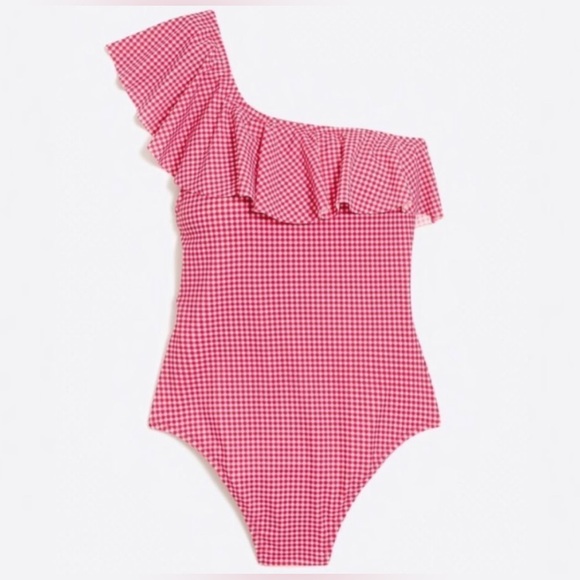 J. Crew One Shoulder One Piece Bathing Suit XS NWT - Picture 5 of 8